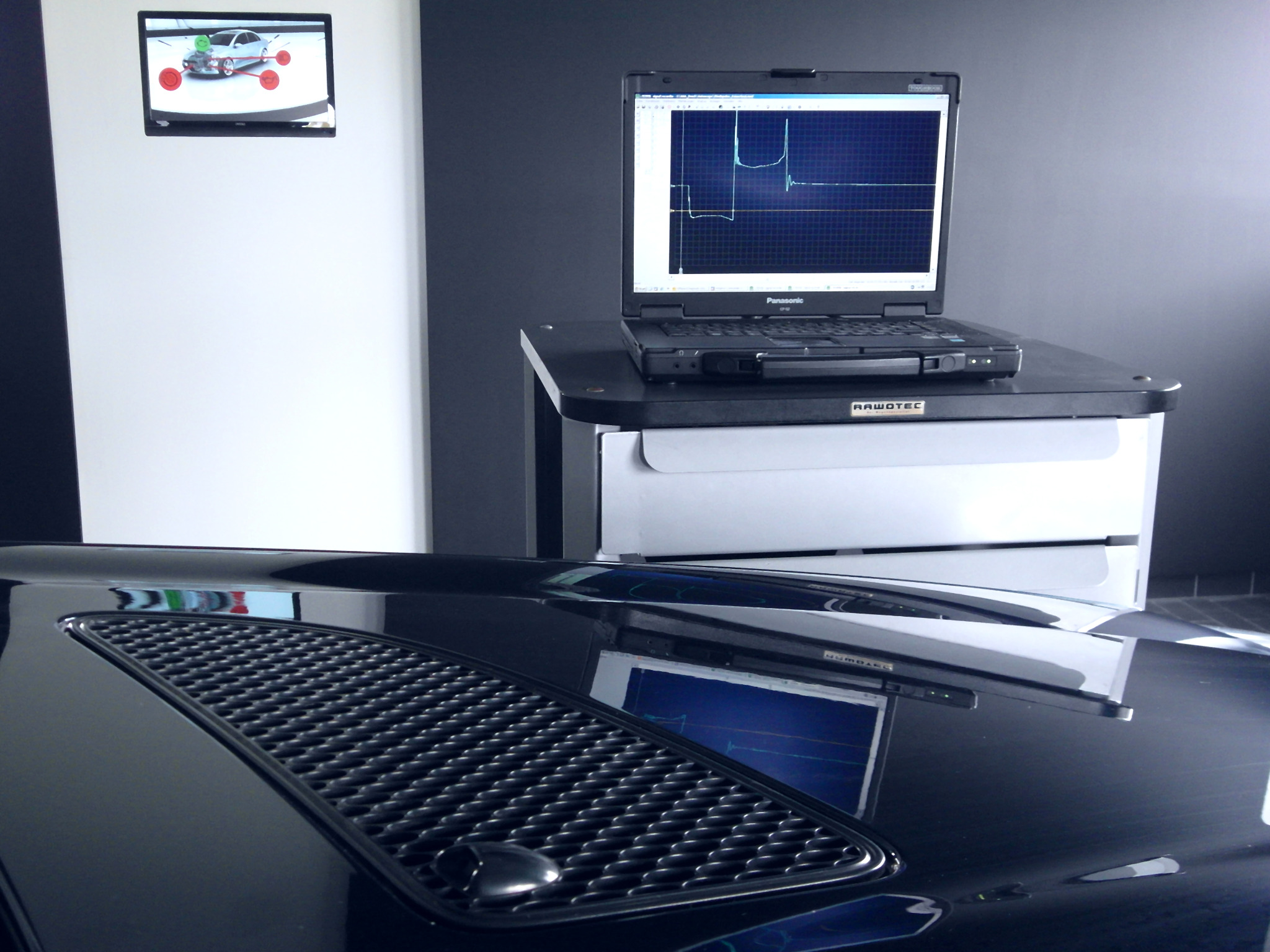 Fahrzeugdiagnose mit Mess- und Analysetechnik