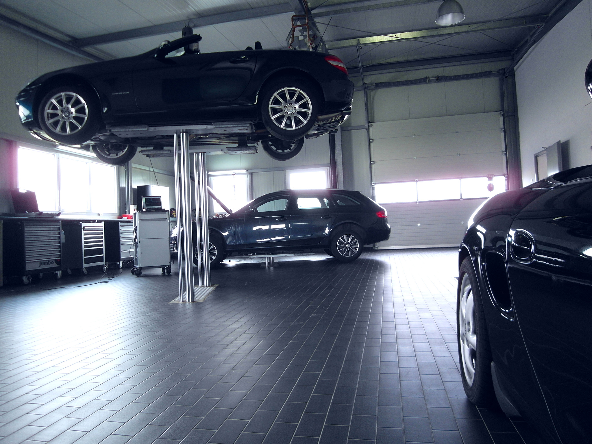 Vehicle diagnostics in the workshop